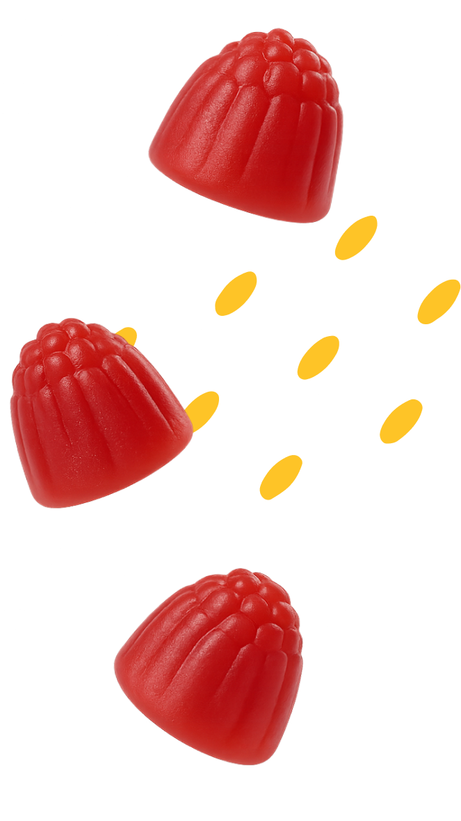 Sunny Sam gummies decoration
